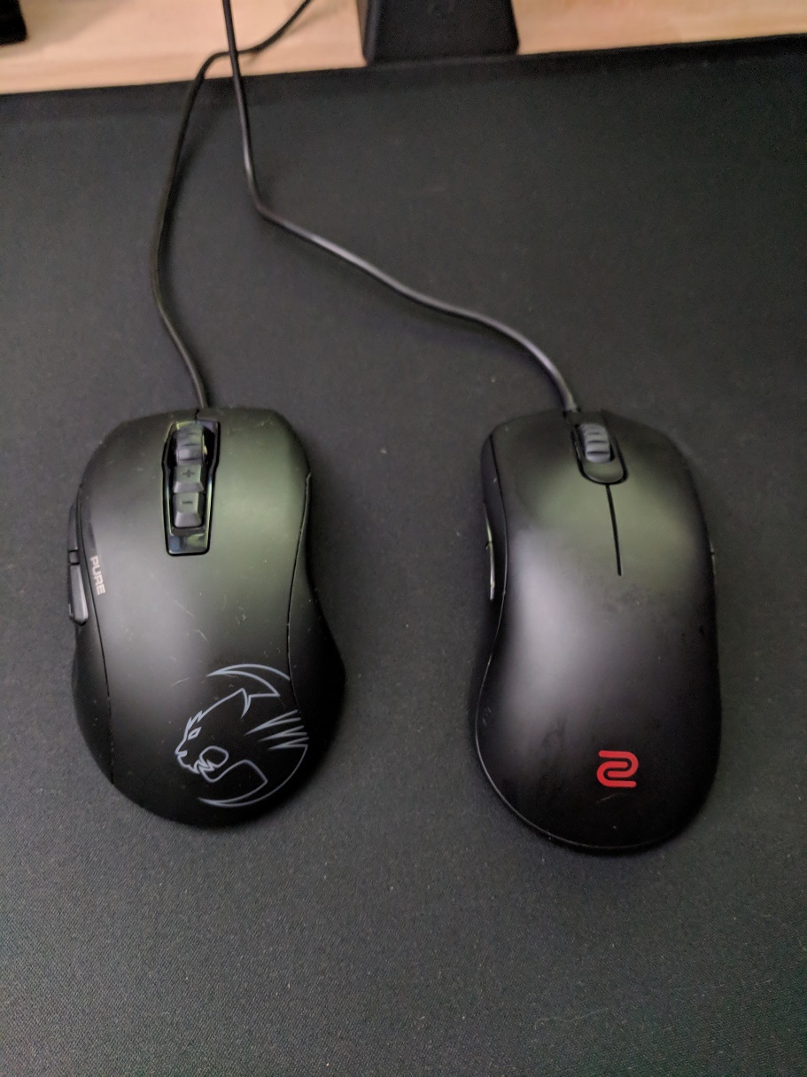 New Mice To Review Zowie Fk2 And Roccat Kone Pure Owl Eye Likeabaws Reviews