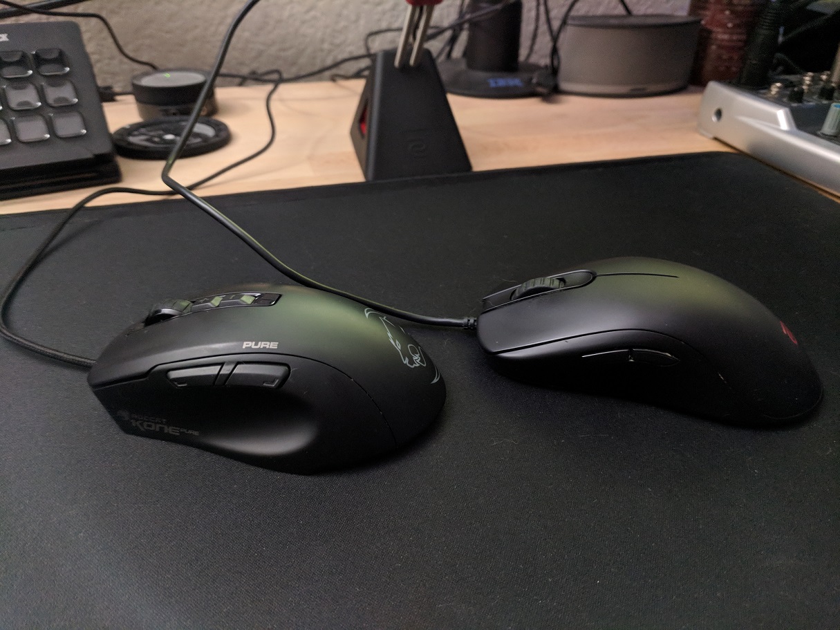 New Mice To Review Zowie Fk2 And Roccat Kone Pure Owl Eye Likeabaws Reviews